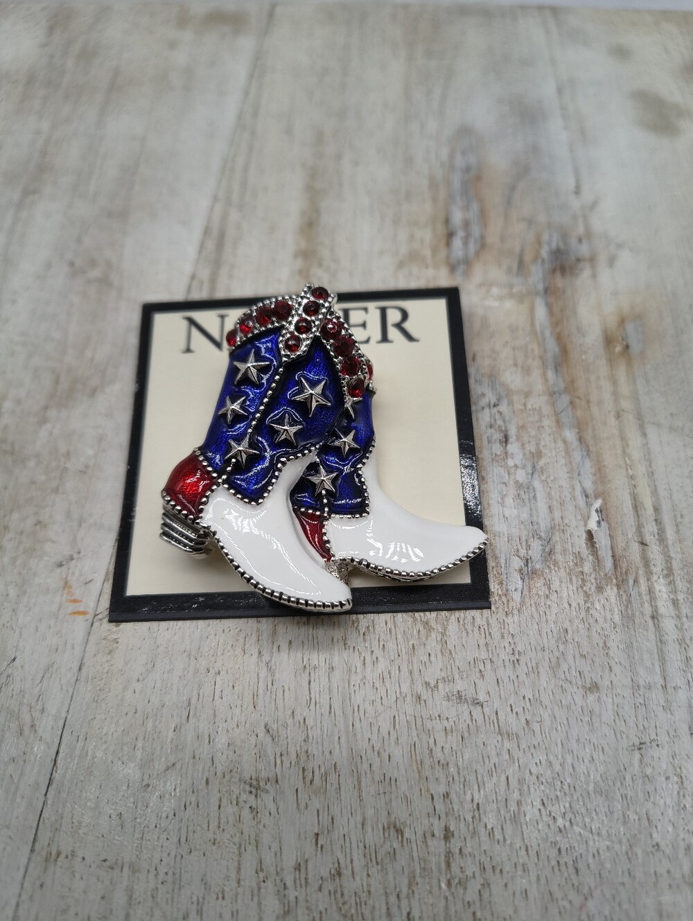 Napier Cowboy Boots Pin